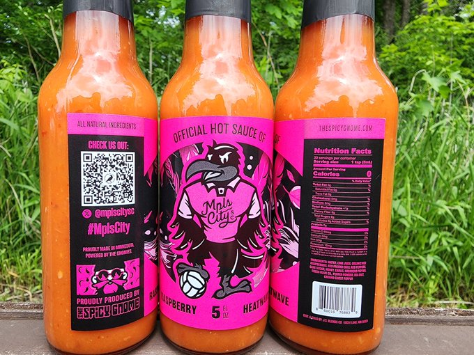 Mighty Crow Raspberry Heatwave Hot Sauce