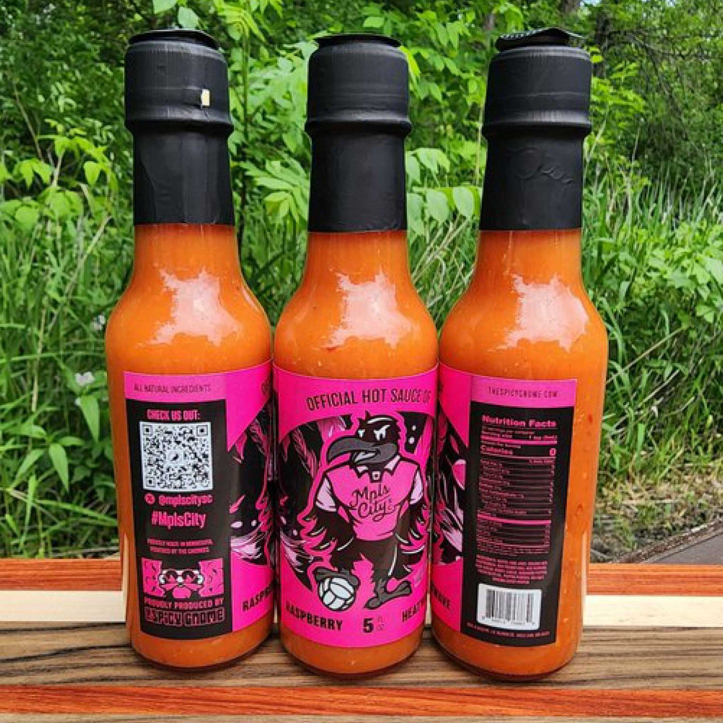 Mighty Crow Raspberry Heatwave Hot Sauce