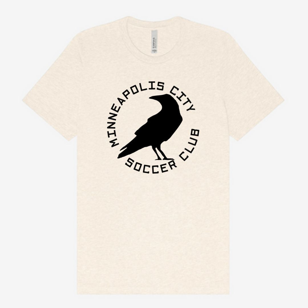 Crow Logo Tee - Vintage White