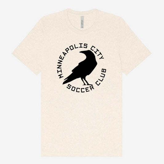 Crow Logo Tee - Vintage White