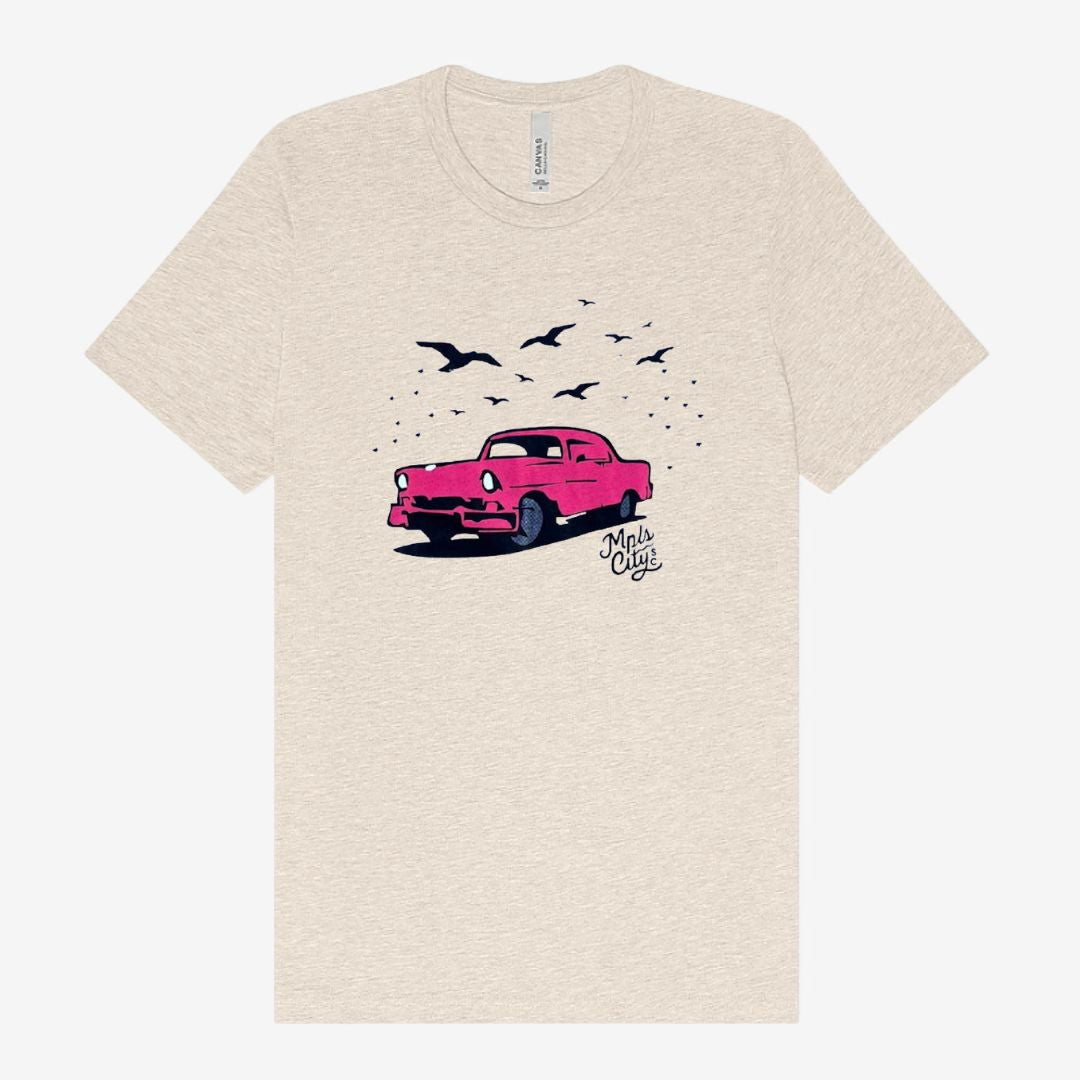 Cadillac Crows Tee - Tan