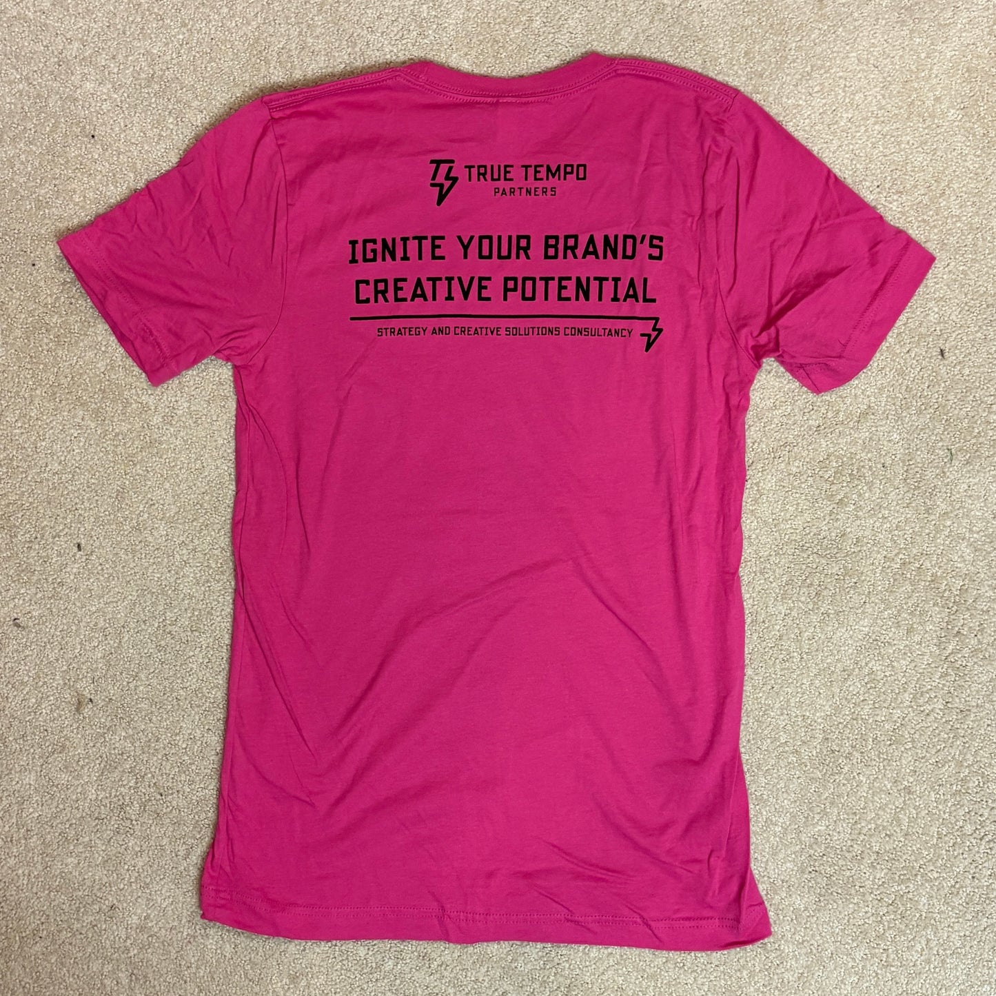 Pink Throwback True Tempo Tee