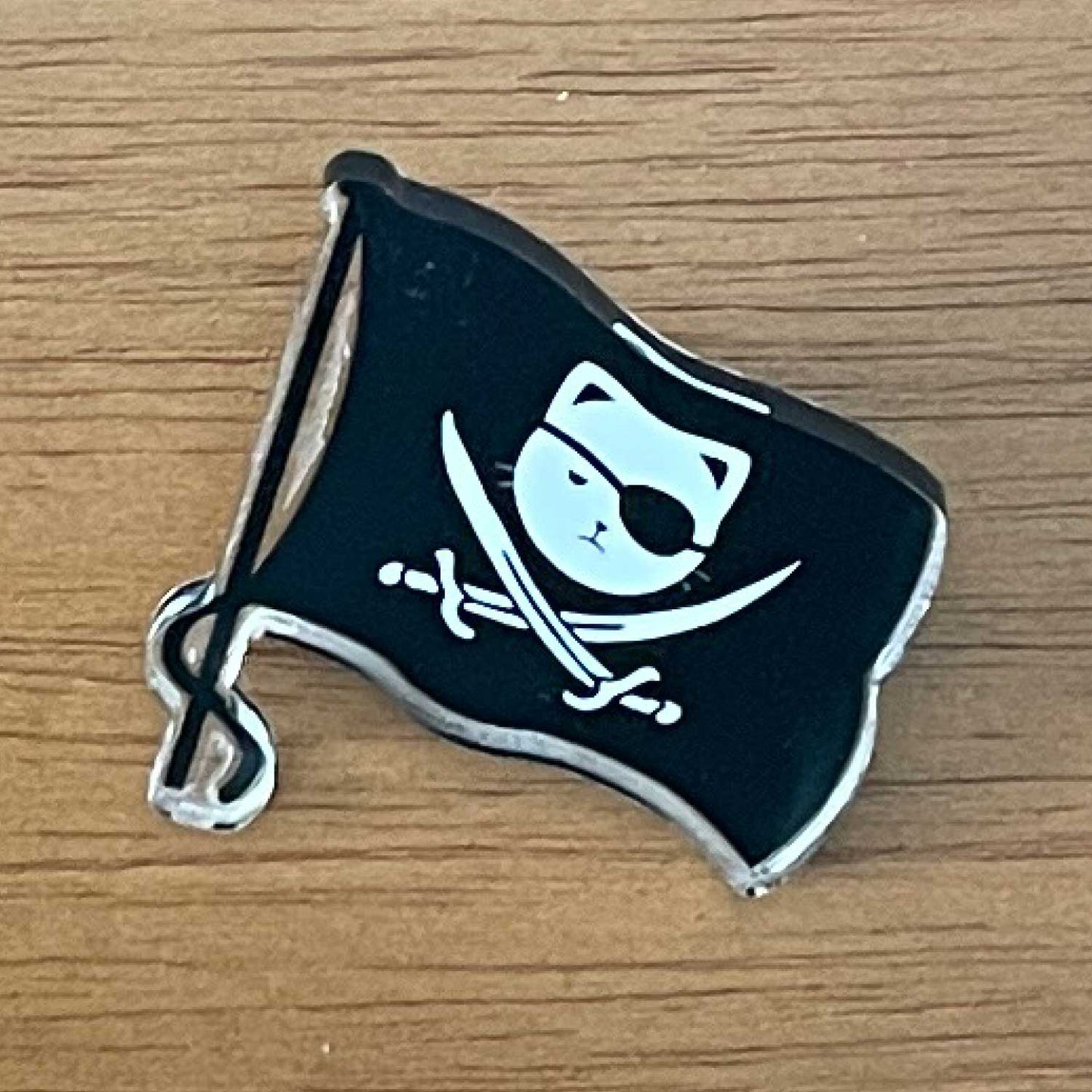 Pirate Cat Pin