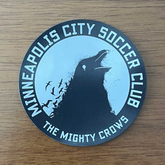 Screaming Crow Magnet