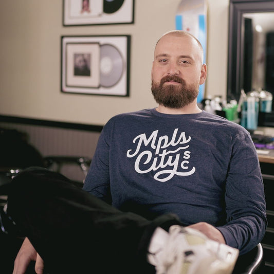 Throwback Long Sleeve - Navy